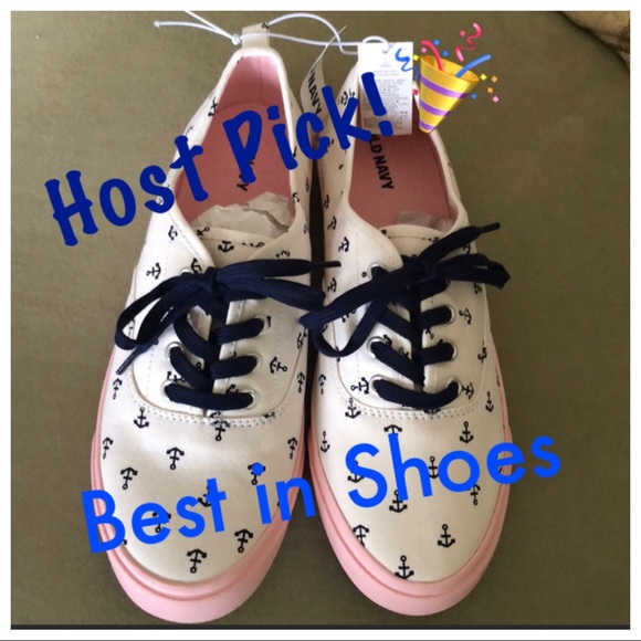 Old Navy Other - HOST PICK! 🎉🎉 NWT Old Navy Nautical Tennis Shoes
